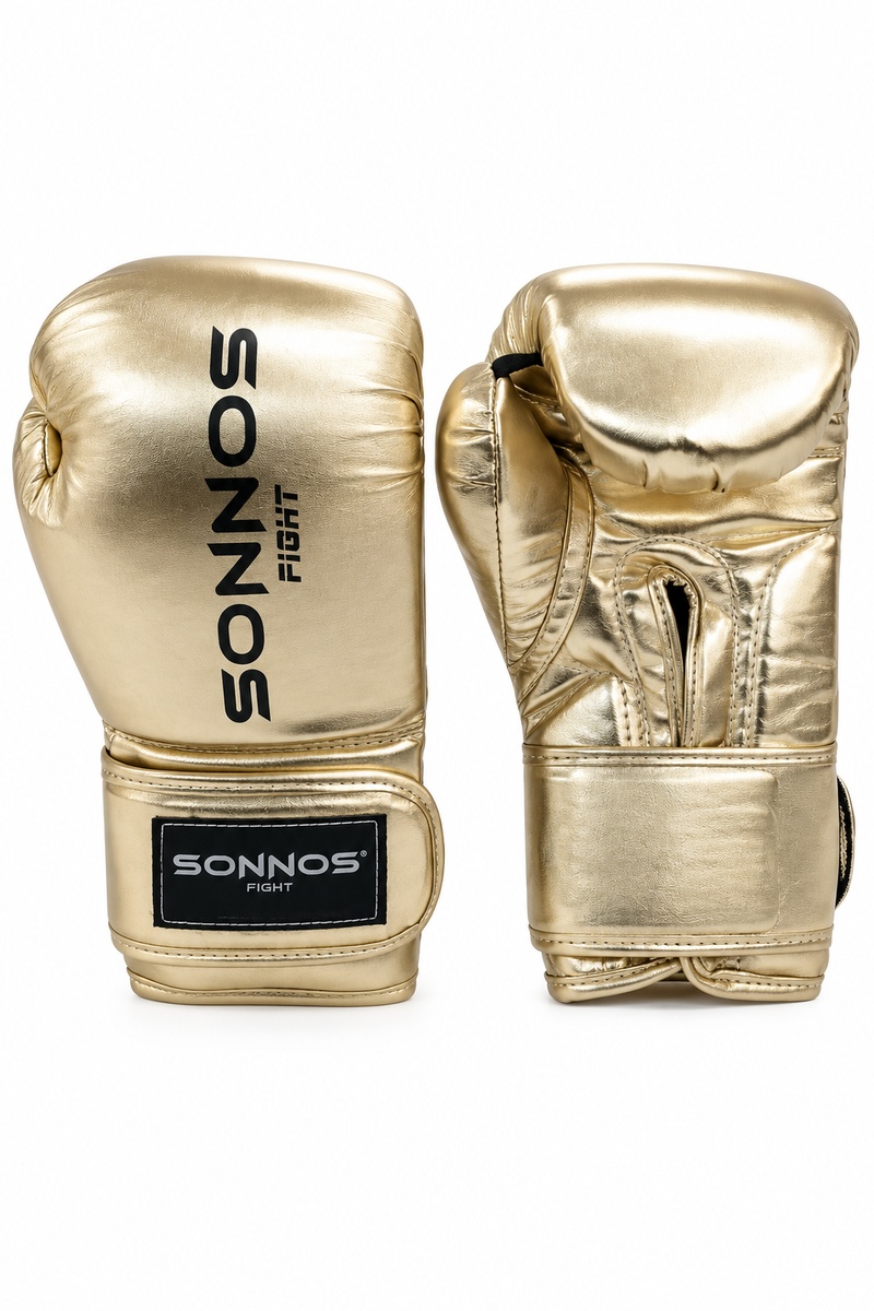 Guantes de Boxeo Sonnos SGR 5.0 EVO 14 Oz dorado
