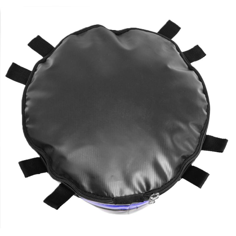 Bolsa de Boxeo Sonnos Combinada 90 cm con Relleno - azul