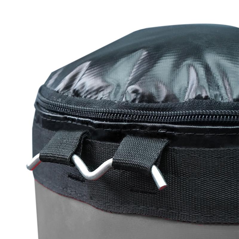 Bolsa de Boxeo Sonnos Combinada 1,50 mts con Relleno - gris