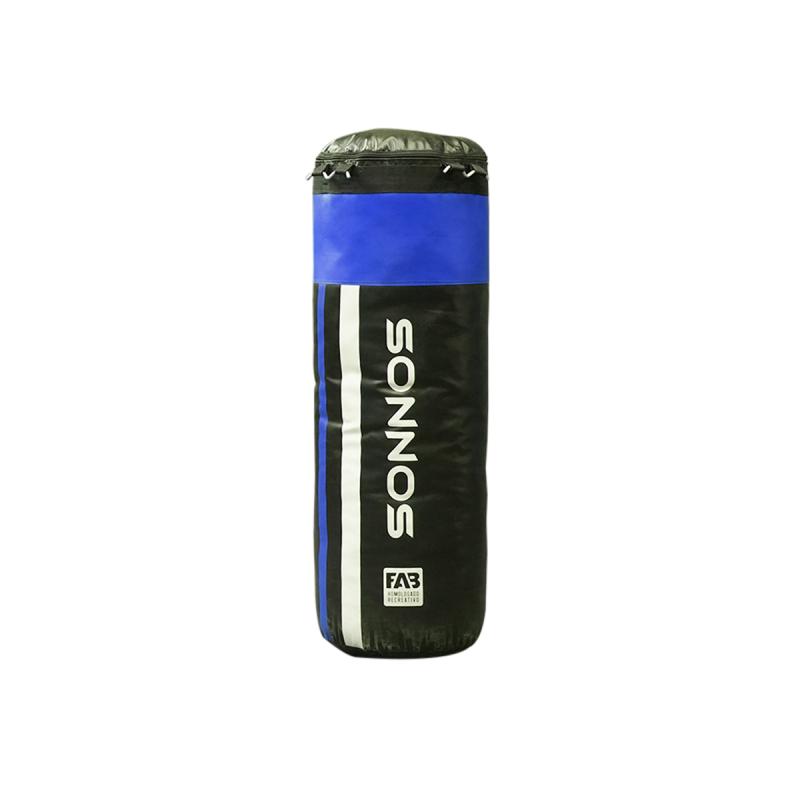 Bolsa de Boxeo Sonnos Combinada 1,80 mts con Relleno - azul