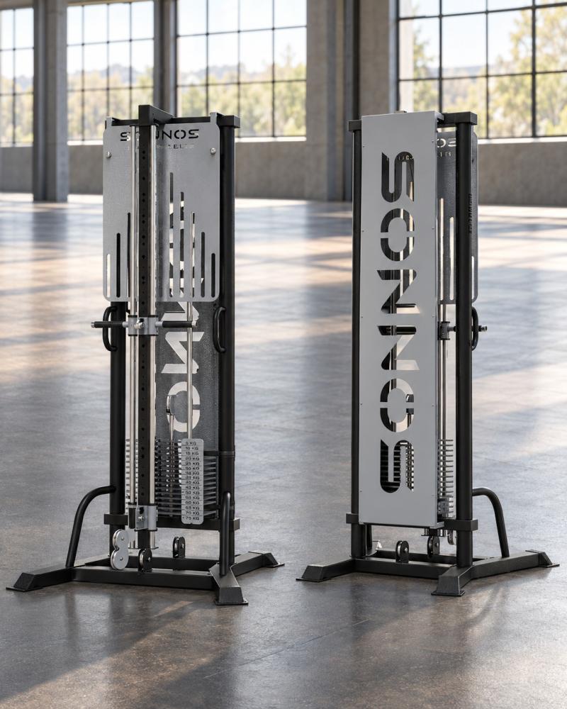 Polea Simple Regulable Sonnos L100 75 kg Negra