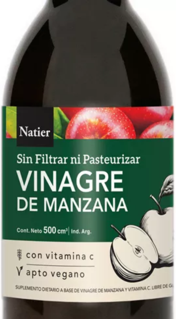 VINAGRE DE MANZANA NATIER 250 cm3