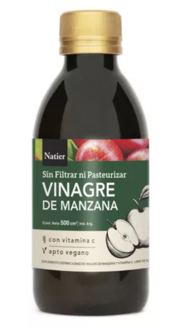 VINAGRE DE MANZANA NATIER 250 cm3