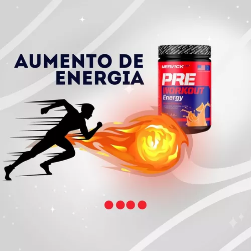 ENERGIZANTE MERVICK PRE WORKOUT x 900grms