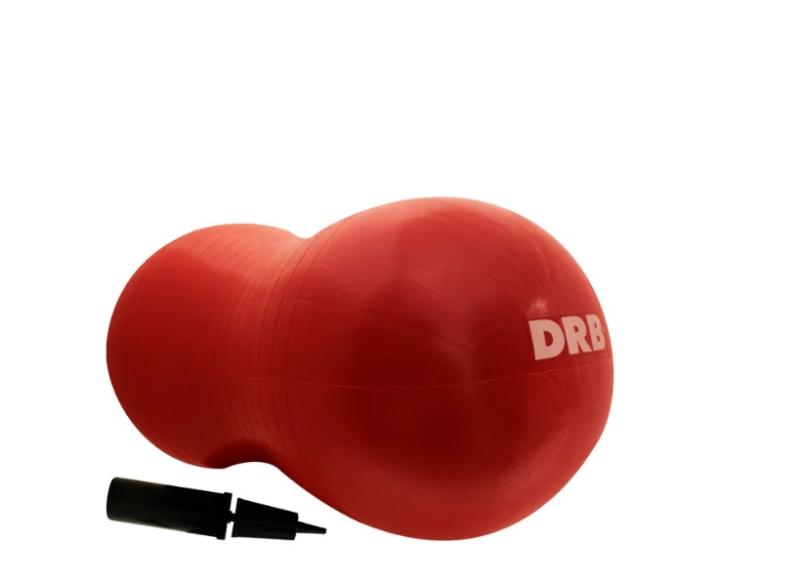 PELOTA FITBALL TIPO MANI DRB 90CM X 45CM (con inflador)
