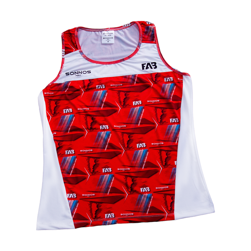 MUSCULOSA BOXEO MUJER ROJA SONNOS 2022