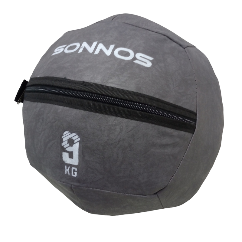 MEDICINE BALL SONNOS METAL TIPO DYNAMAX 9kg