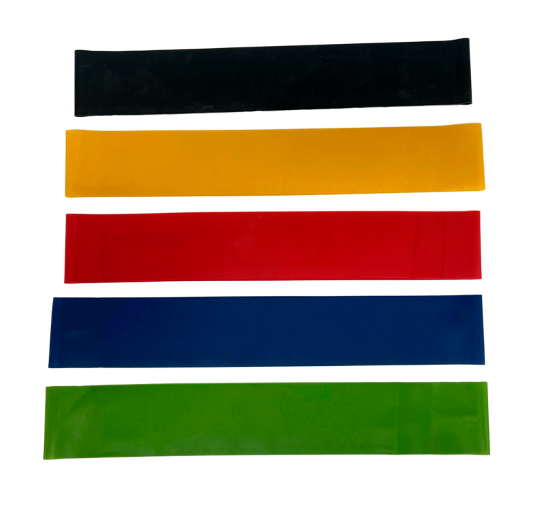 Set de 5 Bandas Circulares de Látex – Entrenamiento de Glúteos y Piernas