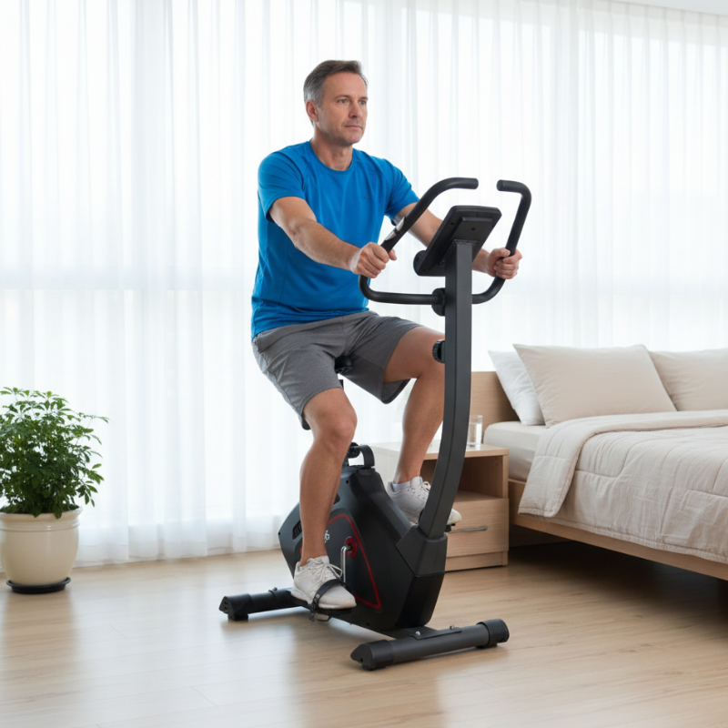 Bicicleta Fija Vertical Magnética ARG-0392 - 8 Niveles de Esfuerzo