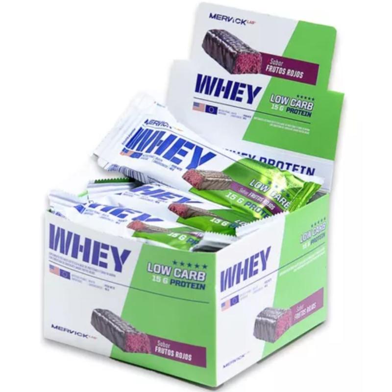 BARRA PROTEINAS MERVICK LOW CARB x 46grms