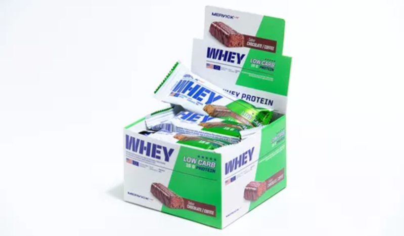 BARRA PROTEINAS MERVICK LOW CARB x 46grms