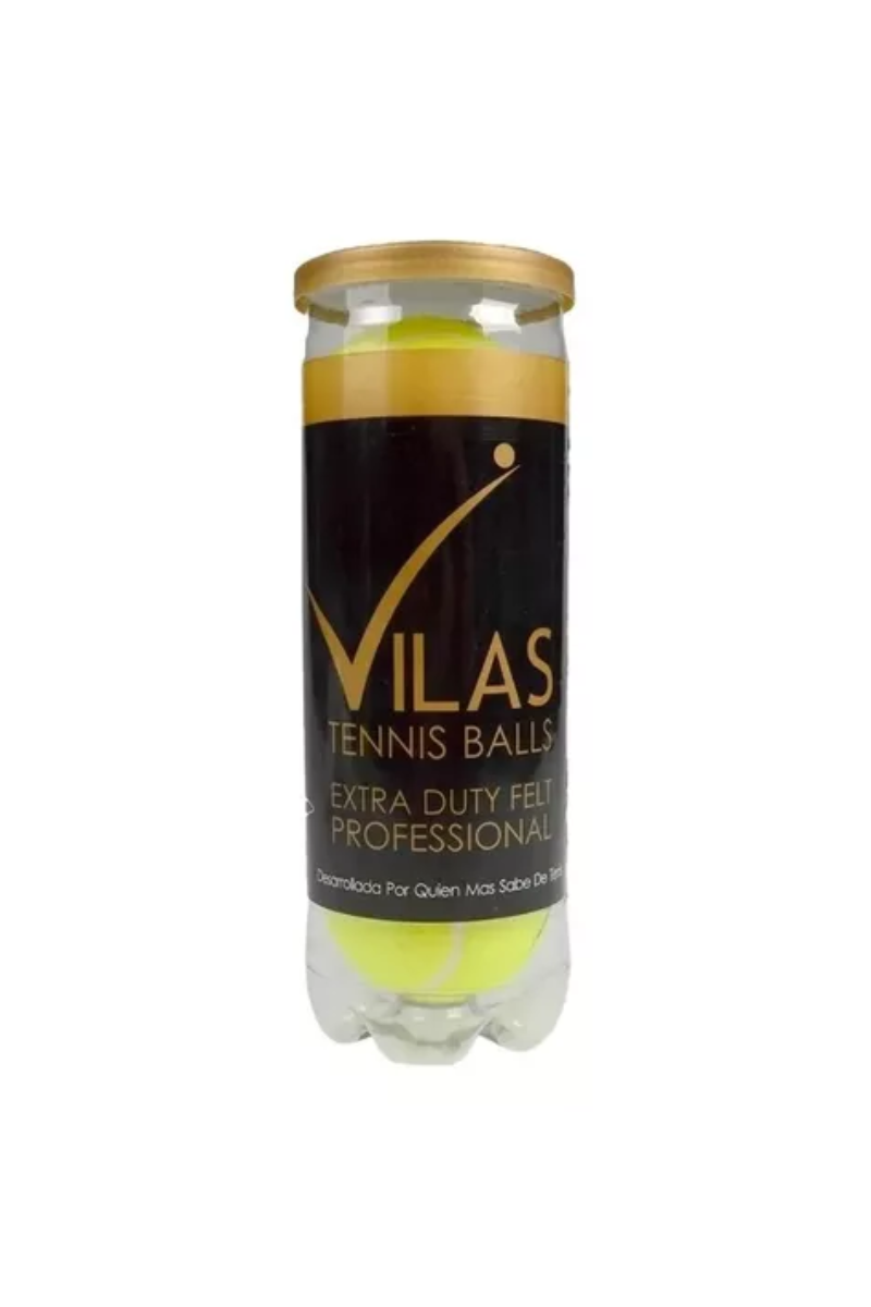 TUBO PELOTAS TENIS VILAS EXTRA DUTY FELT X3