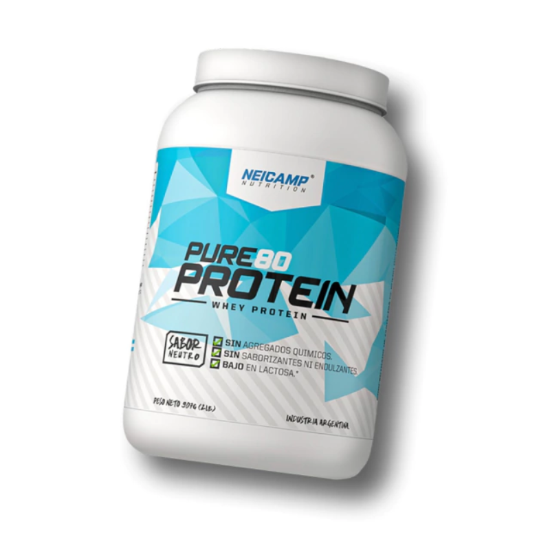 PROTEINAS NEICAMP PURE PROTEIN 80 2 Lbs 907 grs NEUTRA