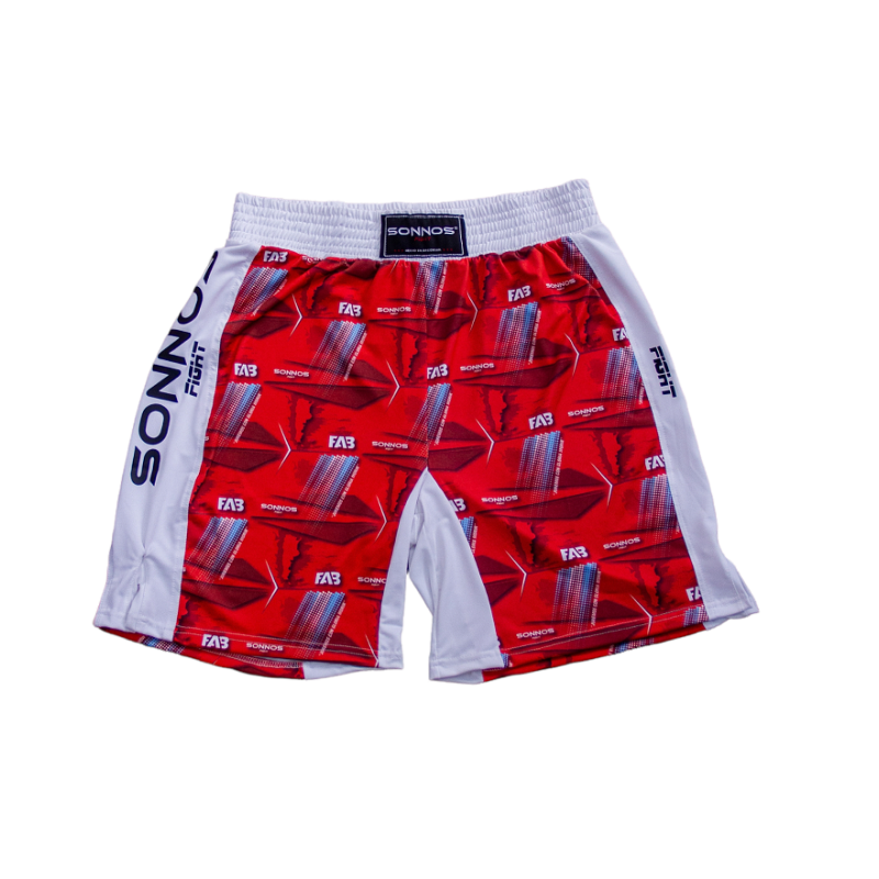 SHORT BOXEO SONNOS INSTITUCIONAL 2022 Rojo