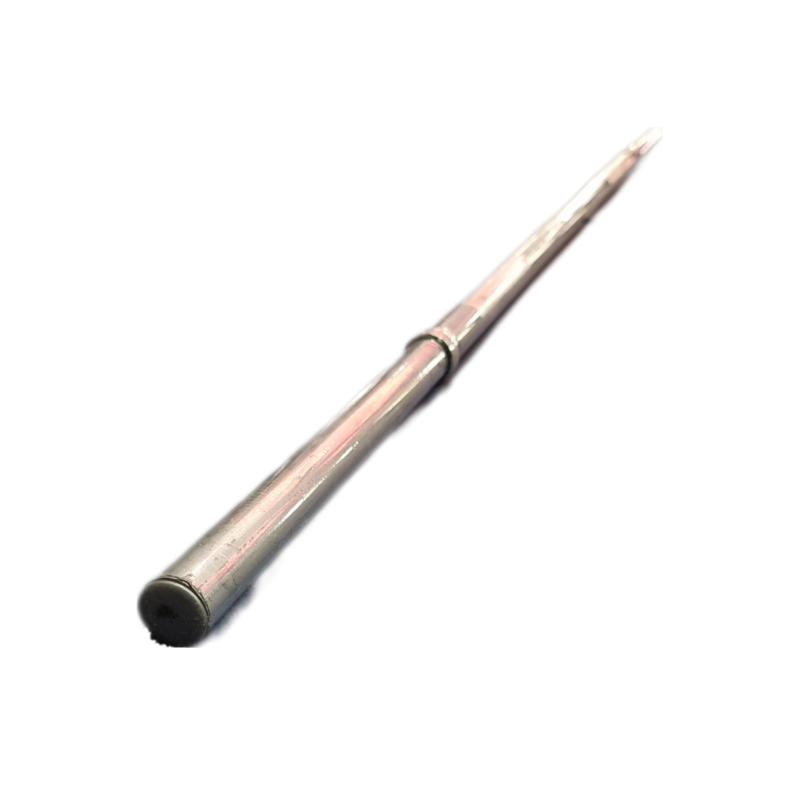 OUTLET BARRA RECTA SEMI MACIZA SONNOS PINTURA CROMO 1,50mts x Ø25mm (sin topes)