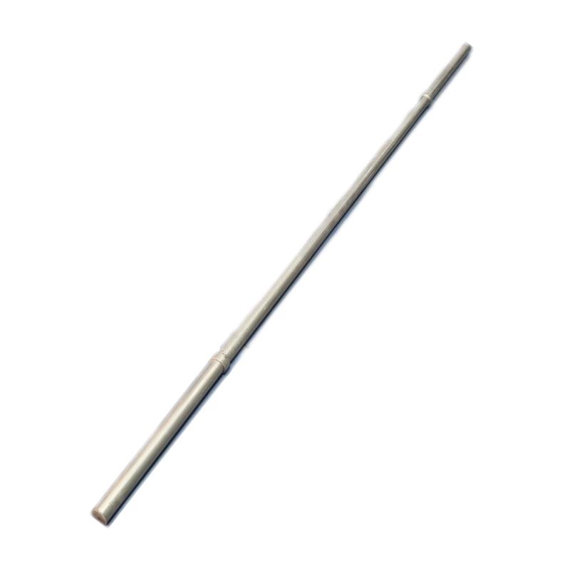 OUTLET BARRA RECTA SEMI MACIZA SONNOS PINTURA CROMO 1,50mts x Ø25mm (sin topes)