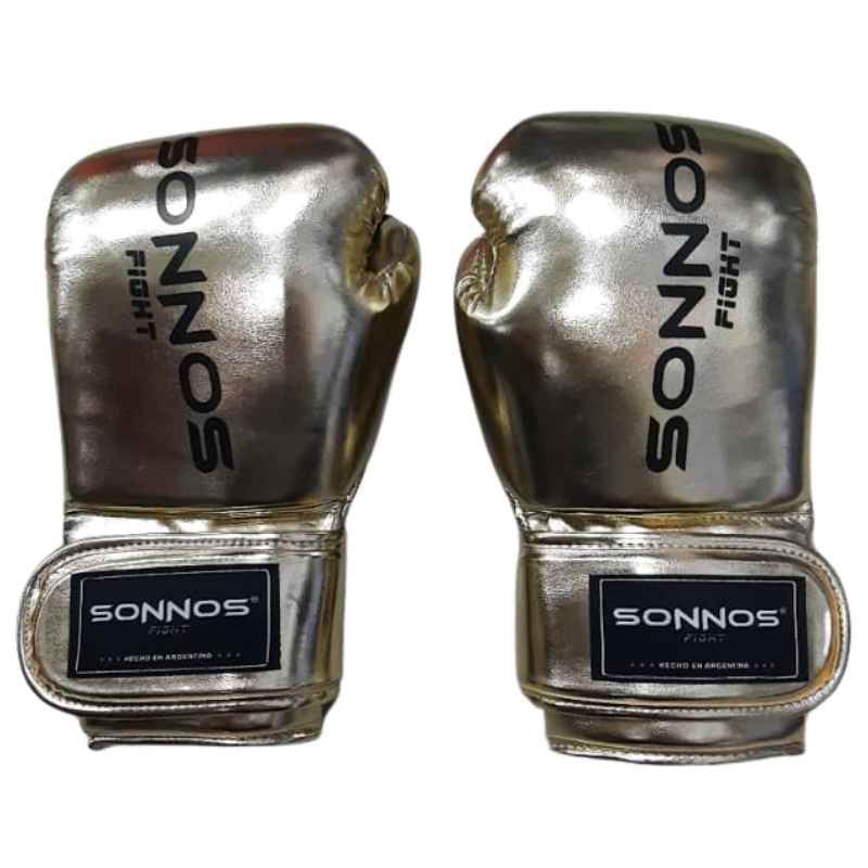 Guante Boxeo Sonnos SGR 5.0 Dorado – 14 oz / 16 oz Profesional