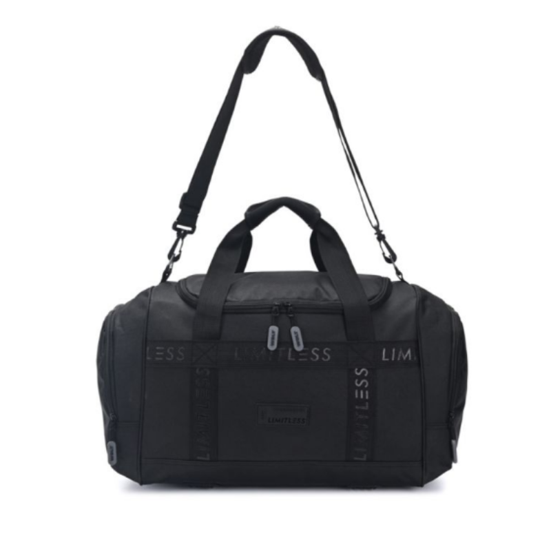 Bolso Deportivo Wanderlust Mediano Active Negro Tiras Cruzadas