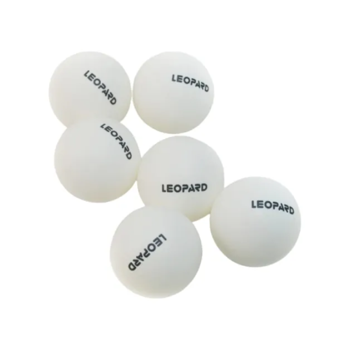 PELOTAS PING PONG X 6 UNIDADES LEOPARD blister