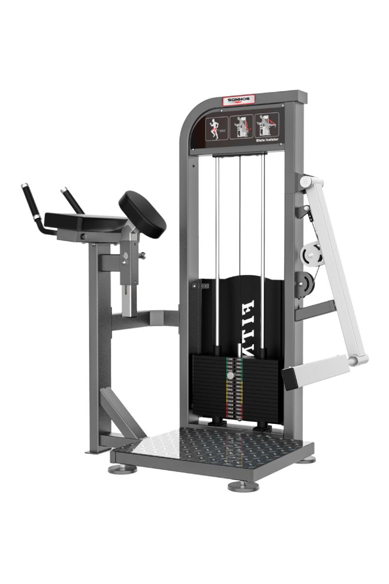 PATADA DE GLÚTEOS PARADO A LINGOTES SONNOS LINEA I100 CON 80KG
