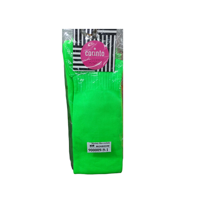 MEDIAS HOCKEY FLUO CORINTO  (talle 3)