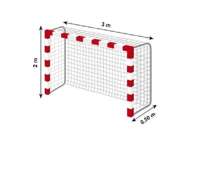RED HANDBALL DRB 3ms x 2mts