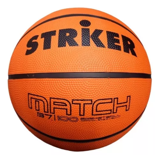 PELOTA BASQUET N°3 STRIKER CAUCHO (naranja)