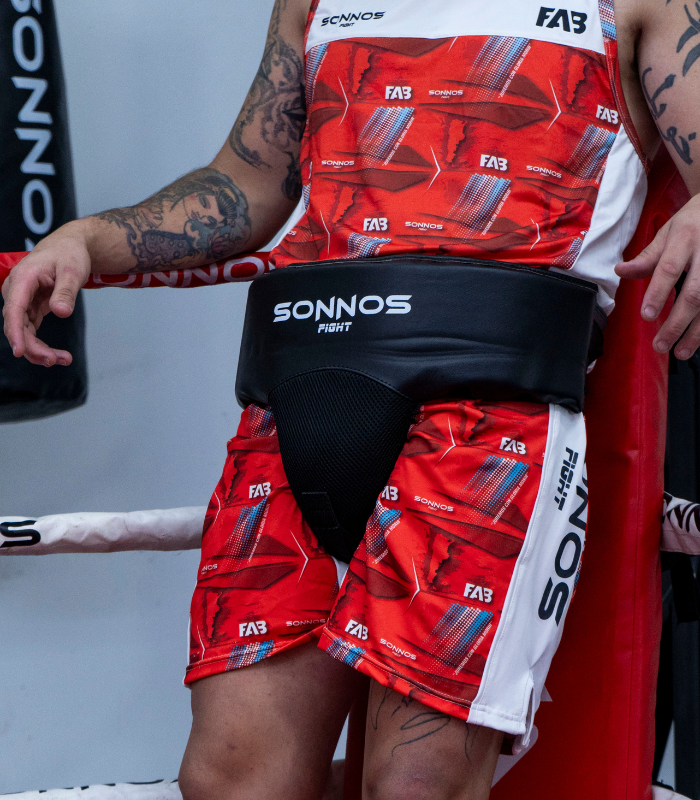 Protector Inguinal Masculino Profesional SONNOS – Alta Protección para Deportes de Contacto