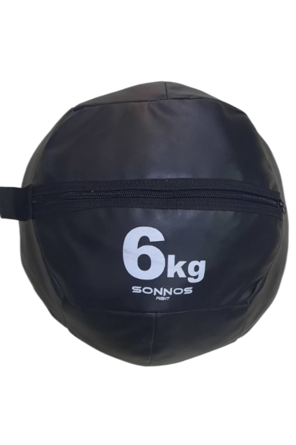 OUTLET MEDICINE BALL SONNOS BLACK TIPO DYNAMAX 6kg