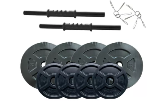KIT 14kg DISCO PVC NEGRO
