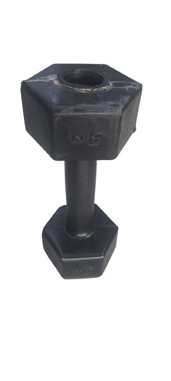 OUTLET MANCUERNA PVC SONNOS 2kg (negra)