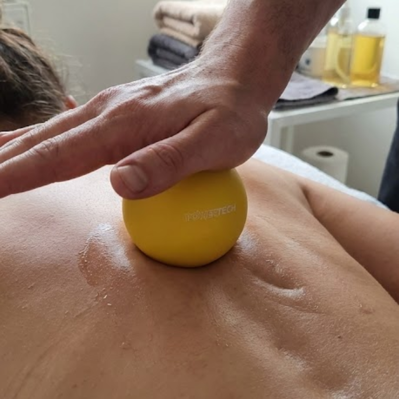 Pelota de Lacrosse PWT Masaje Miofascial Goma Rígida