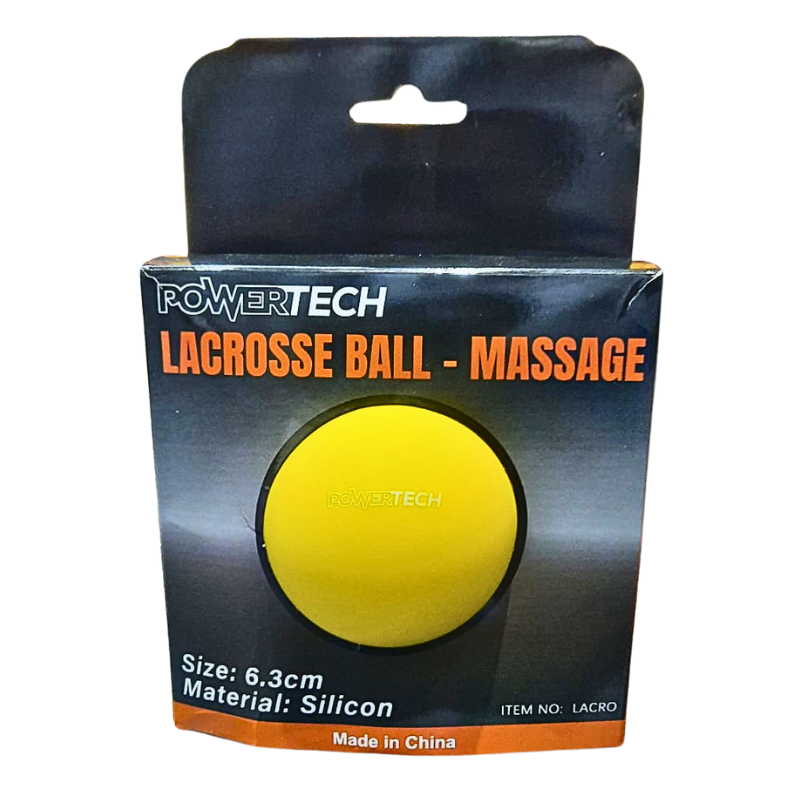 Pelota de Lacrosse PWT Masaje Miofascial Goma Rígida