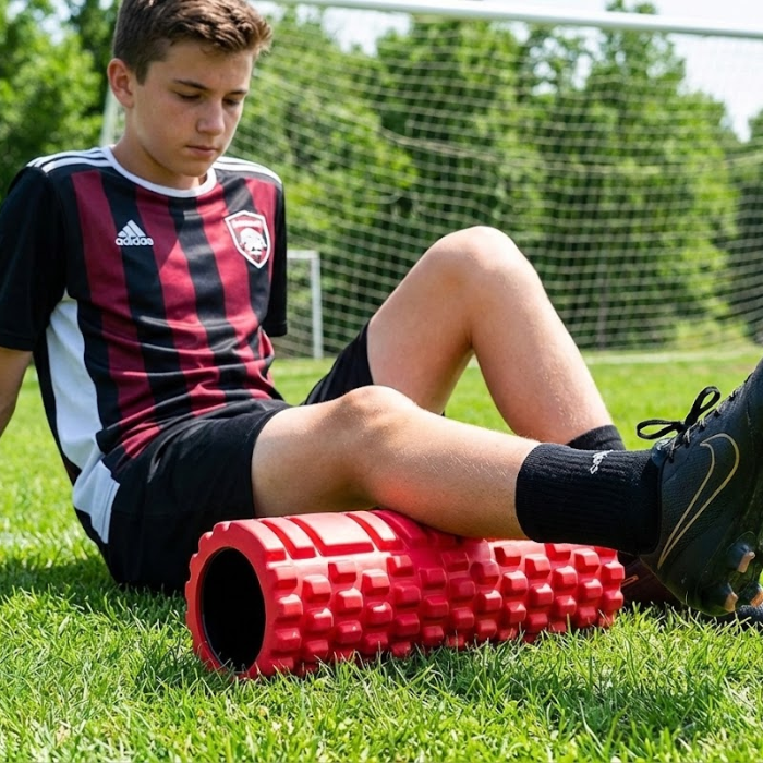 Rolo Masajeador PwT Liso 35x14cm Texturado – Rodillo Safit