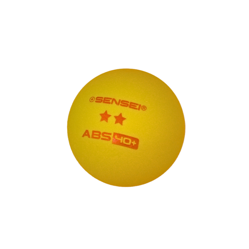 Pelota Ping Pong Sensei 2 Estrellas Naranja x Unidad