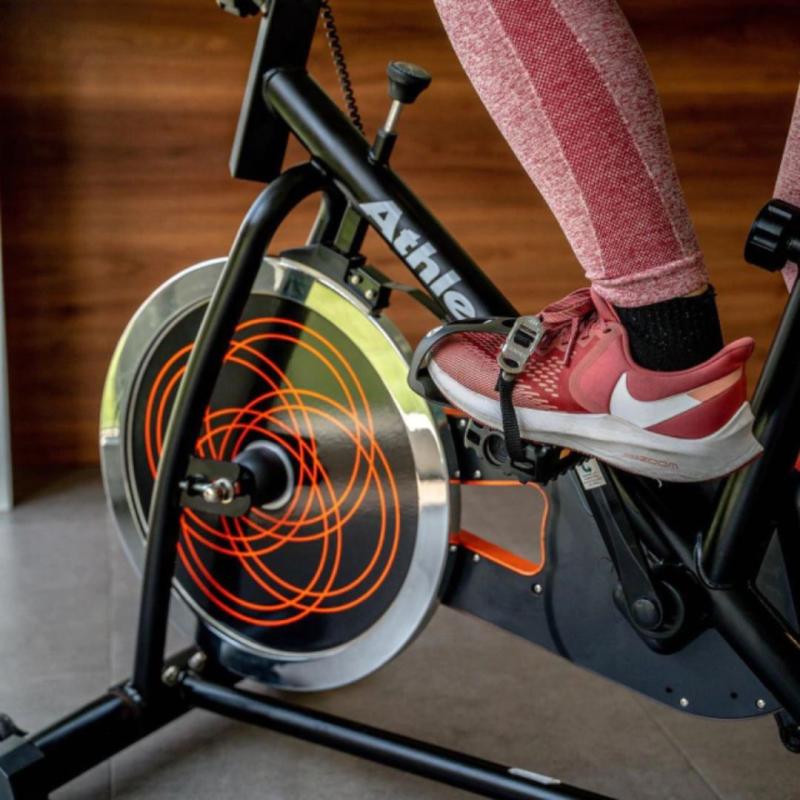 BICICLETA FIJA INDOOR ATHLETIC 400BS (rueda 13Kg)