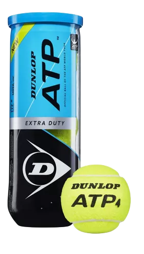TUBO PELOTA TENIS DUNLOP CLAY x 3unid