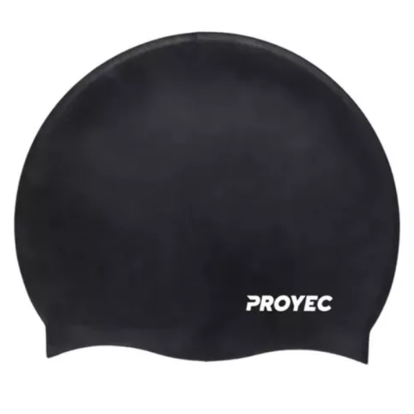 GORRA NATACION ADULTO SILICONA PROYEC (Art. 403) Negro