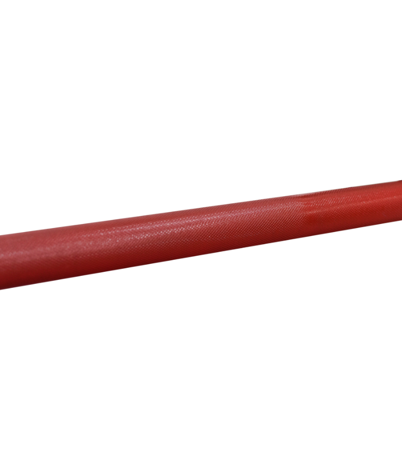 Barra Olímpica SONNOS 2,20mts Roja 20kg Ø50mm con Buje