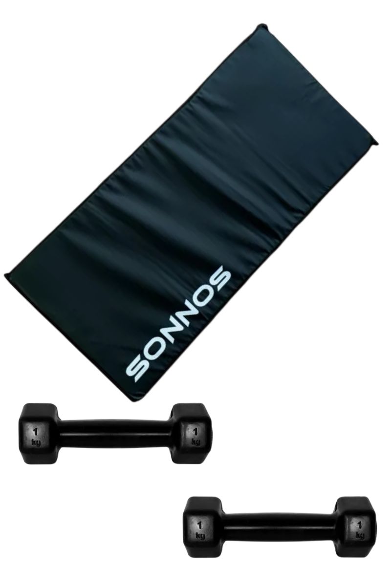 SET COLCHONETA + MANCUERNA 1 KG. X 2