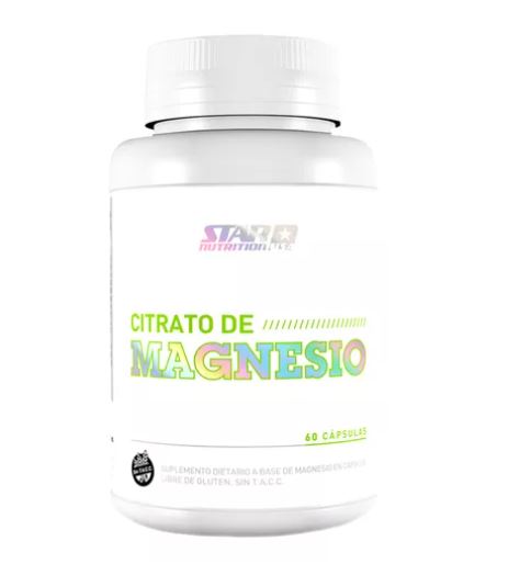 CITRATO DE MAGNESIO STAR NUTRITION x 60 caps