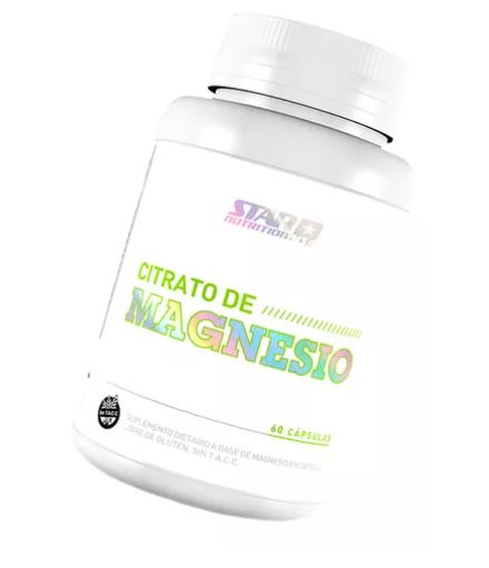 CITRATO DE MAGNESIO STAR NUTRITION x 60 caps