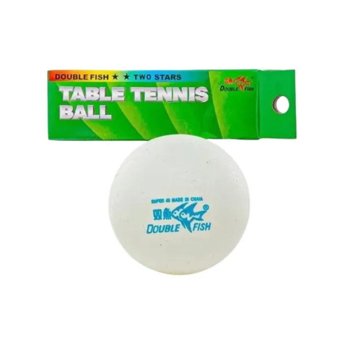 PELOTA PING PONG D.FISH 2 ESTRELLAS X 3 UNIDADES