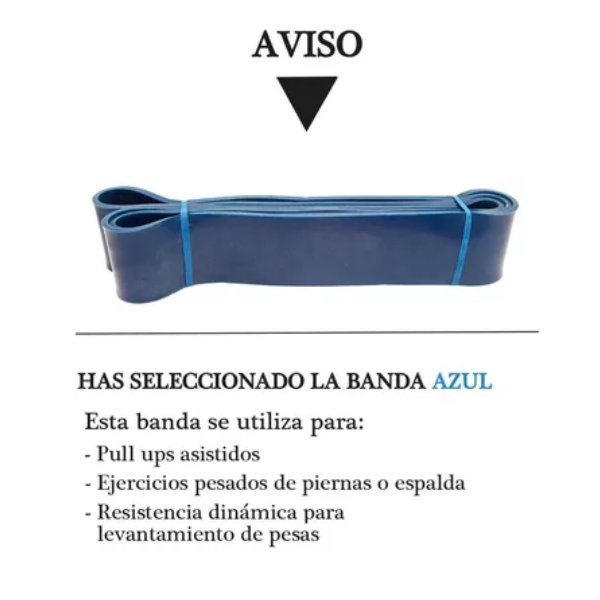 BANDA ASISTENCIA DOMINADA HYGGE FIT AZUL (4,5cm ANCHO)