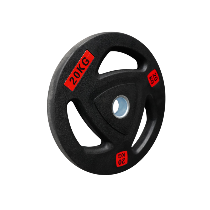 Disco Olímpico Trigrip Recubierto Caucho 20 kg Ø50mm Importado