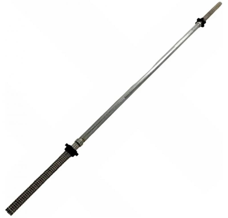 BARRA RECTA SONNOS CROMADA A ROSCA 1,70mts x Ø30mm (CON TUERCAS)