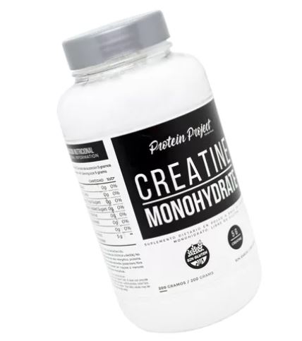 POTENCIADOR CREATINA PROJECT MONOHIDRATO x 200grms