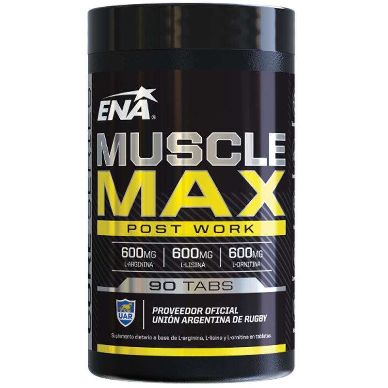 SUPLEMENTO DEPORTIVO AMINOACIDOS ENA MAX 90tabs