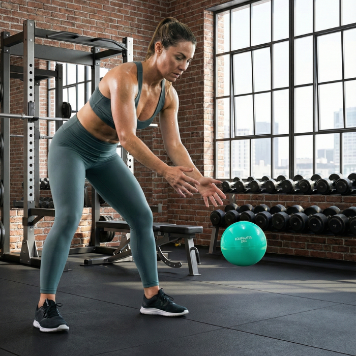 Medicine Ball Tone Ball PWT 2 kg Sin Pique Entrenamiento