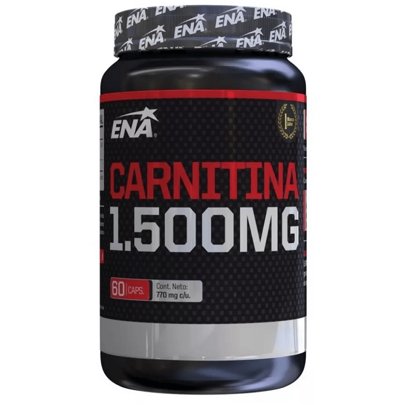 SUPLEMENTO DIETARIO QUEMADOR ENA CARNITINA x 60caps